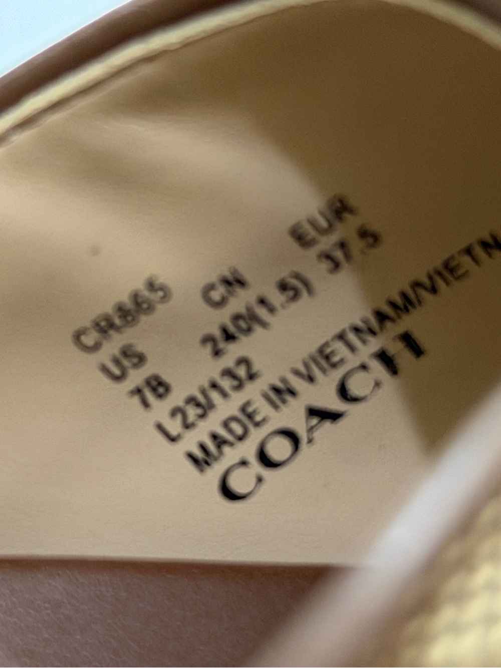 Coach Khaki Signature Canvas & Brown Leather Cross-Strap Sandals - Picture 13 of 14